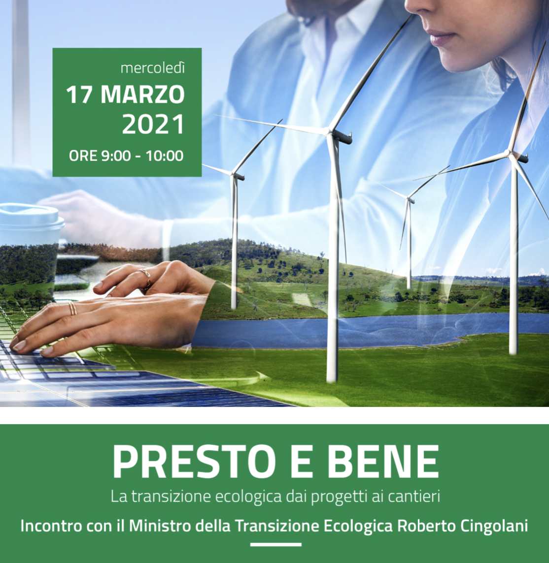 Presto e bene. Incontro con il Ministro della Transizione Ecologica Roberto Cingolani